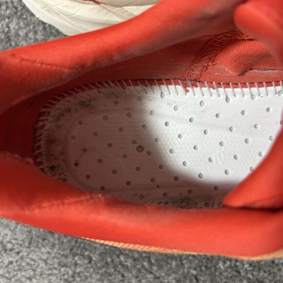 Hoka One One Clifton 8 1119393 FBOR Mens Size 11 Orange Running Shoes No Insoles - Picture 11 of 13